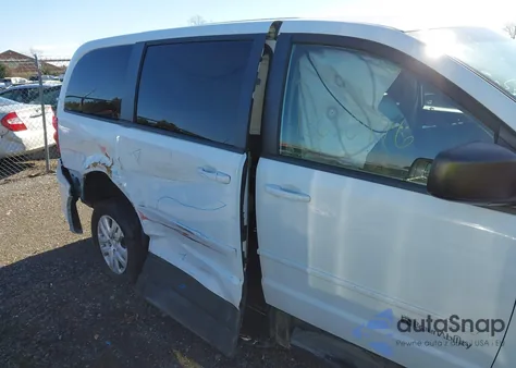 2014 Dodge Grand Caravan Se из США, поврежденный, VIN 2C7WDGBG7ER465389